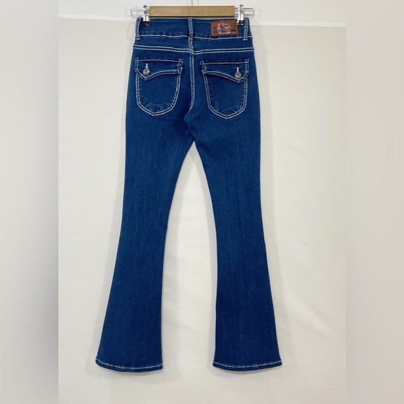 Women’s Pants Size 1/25 Bundle of 2: Gray Wide Leg Cargo| Med Wash Flare Denim - Picture 3 of 16